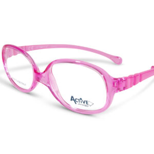 Rama ochelari roz transparenta