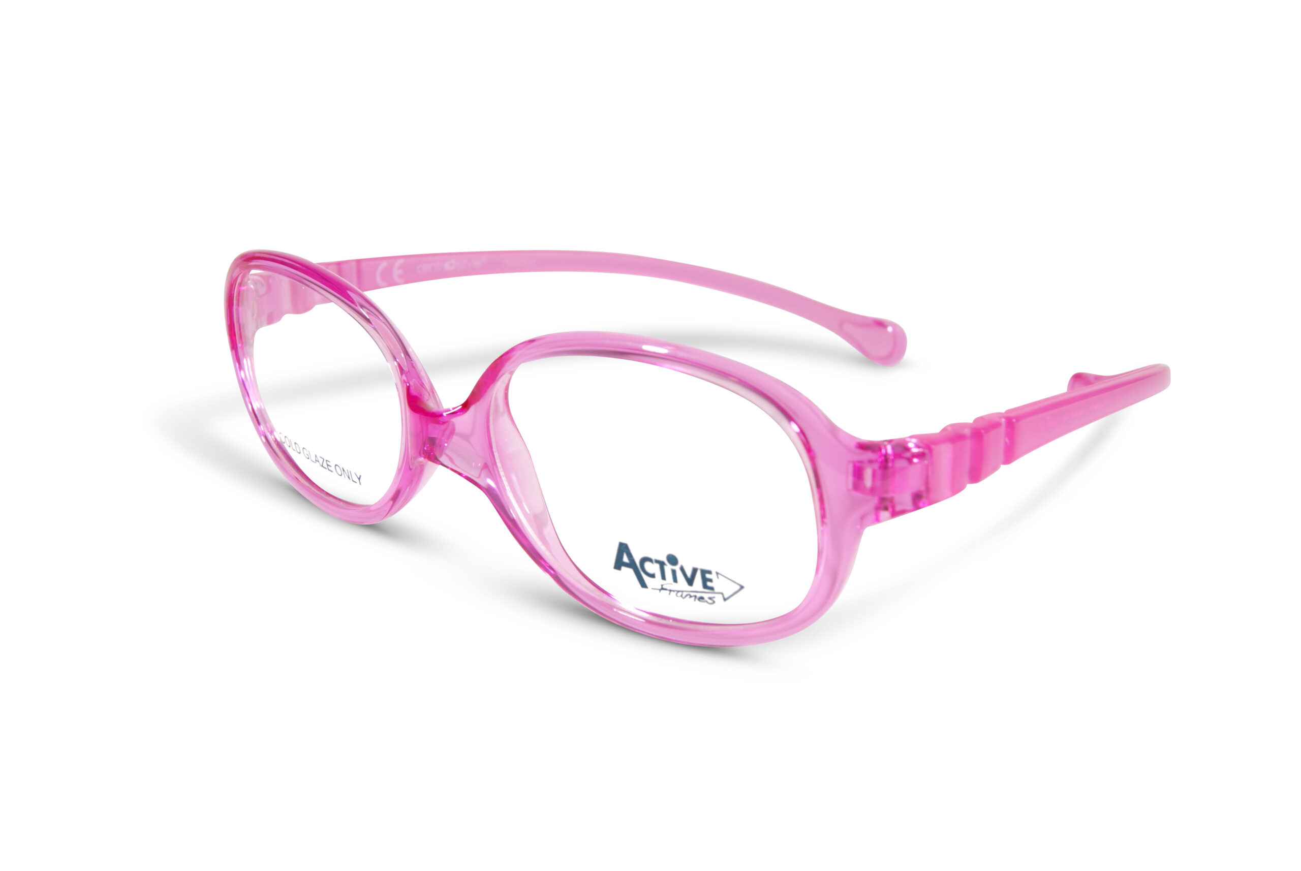 Rama ochelari roz transparenta